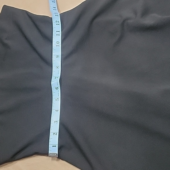 Row A, Size S, Notched V-Neck, Sleeveless Little Black Dress.  Fit & Flare. EUC. - Picture 10 of 13